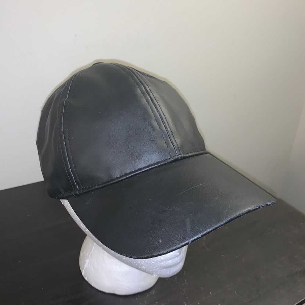 Black Patent Hat